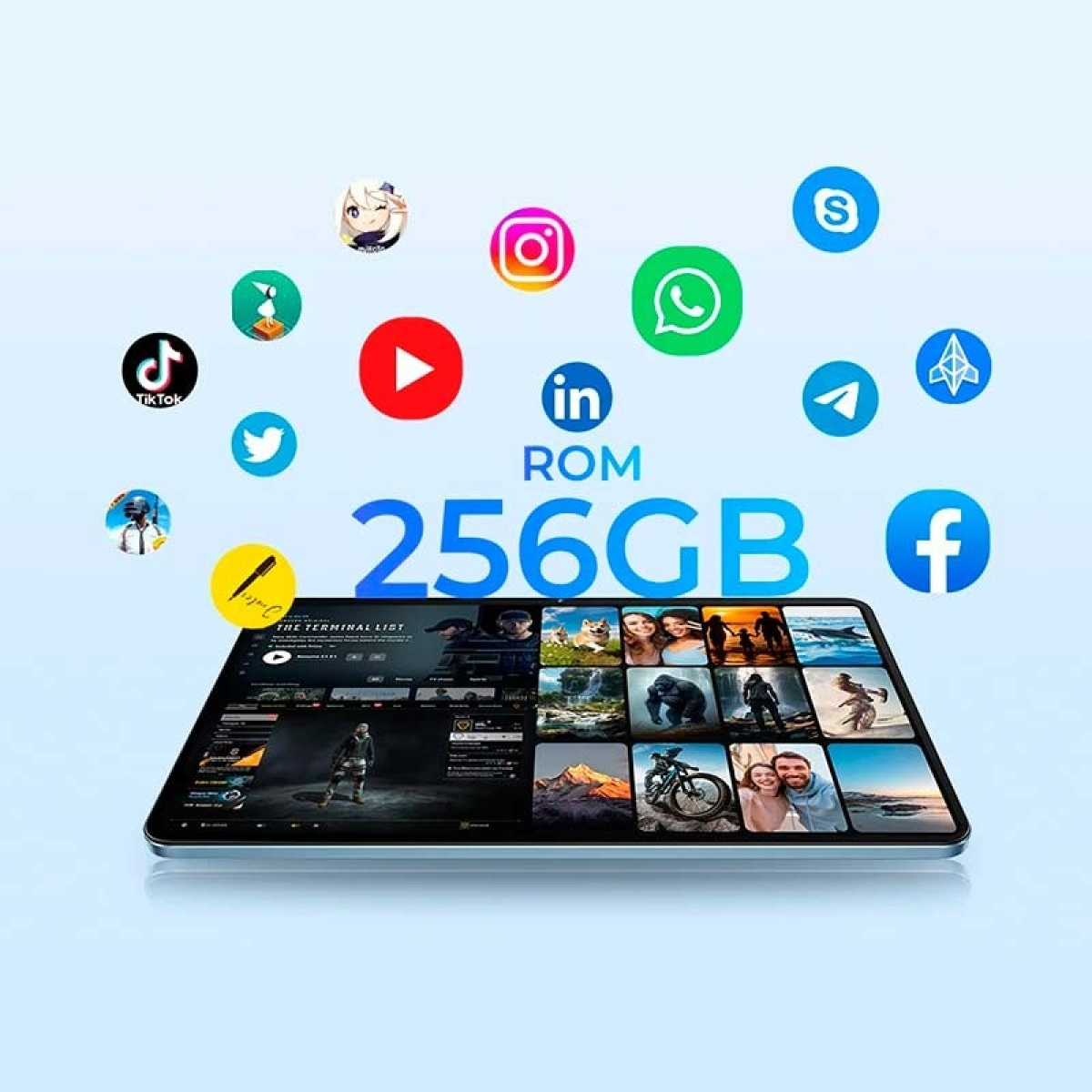Tablet Oukitel OT5S 12 WiFi+4G 6GB/256GB
