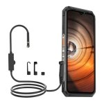 Endoscópio Ulefone uSmart E 02 para Power Armor 19, 18T/18, 16 Pro, 13, 9/9E