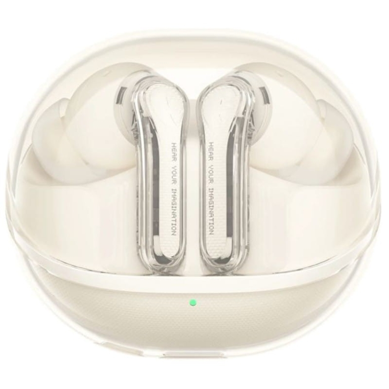 SoundPEATS Clear Beige – Auscultadores Bluetooth