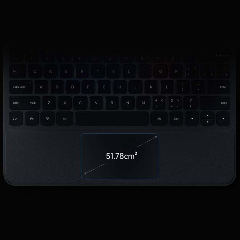Teclado Xiaomi Pad 6S Pro 12.4 Touchpad Keyboard com Capa
