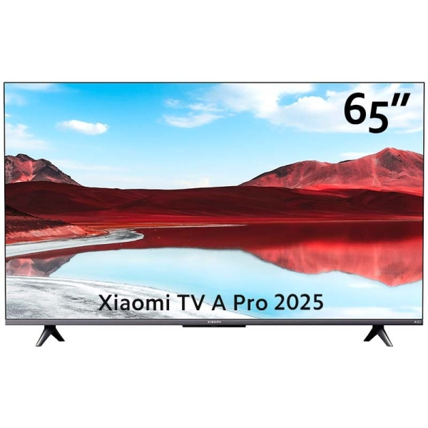 Xiaomi TV A Pro 65″ 2025 QLED 4K UHD Dolby Audio com Google TV