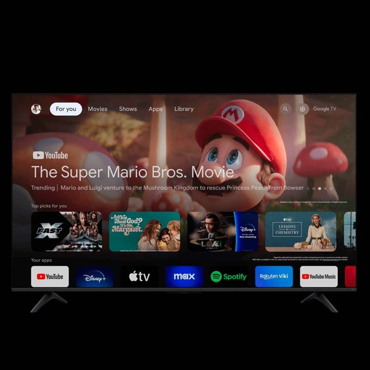 Xiaomi TV A 43″ 2025 4K UHD Dolby Audio com Google TV