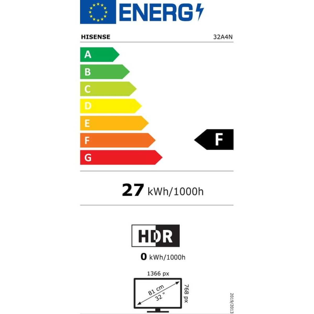 Hisense 32A4N 32″ HD Smart TV Wifi