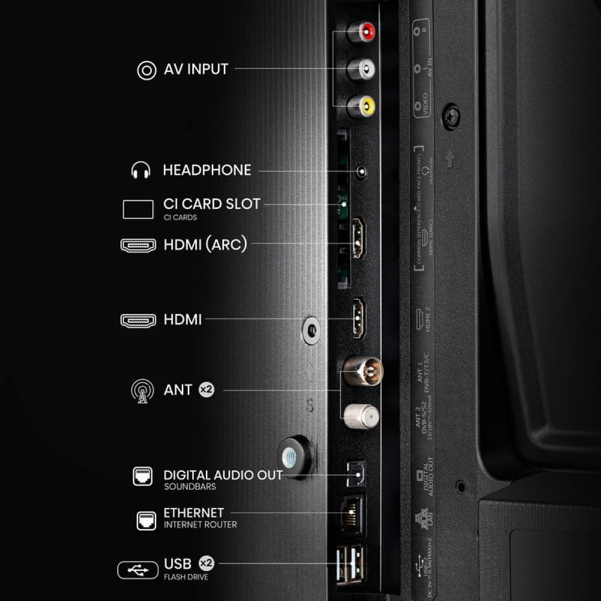 Hisense 32A4N 32″ HD Smart TV Wifi
