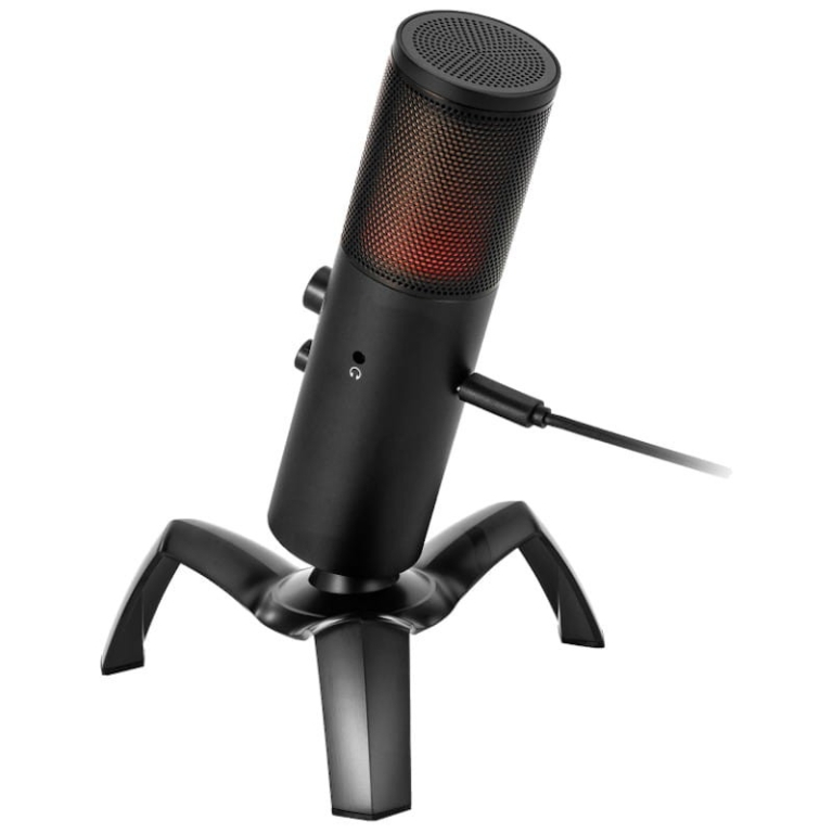 Microfone para jogos Yanmai Q18 RGB Streaming / Estàºdio