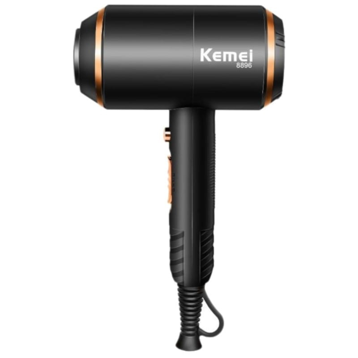 Secador de Cabelo Kemei KM-8896 SuperPower 4000W 4 em 1/Dourado