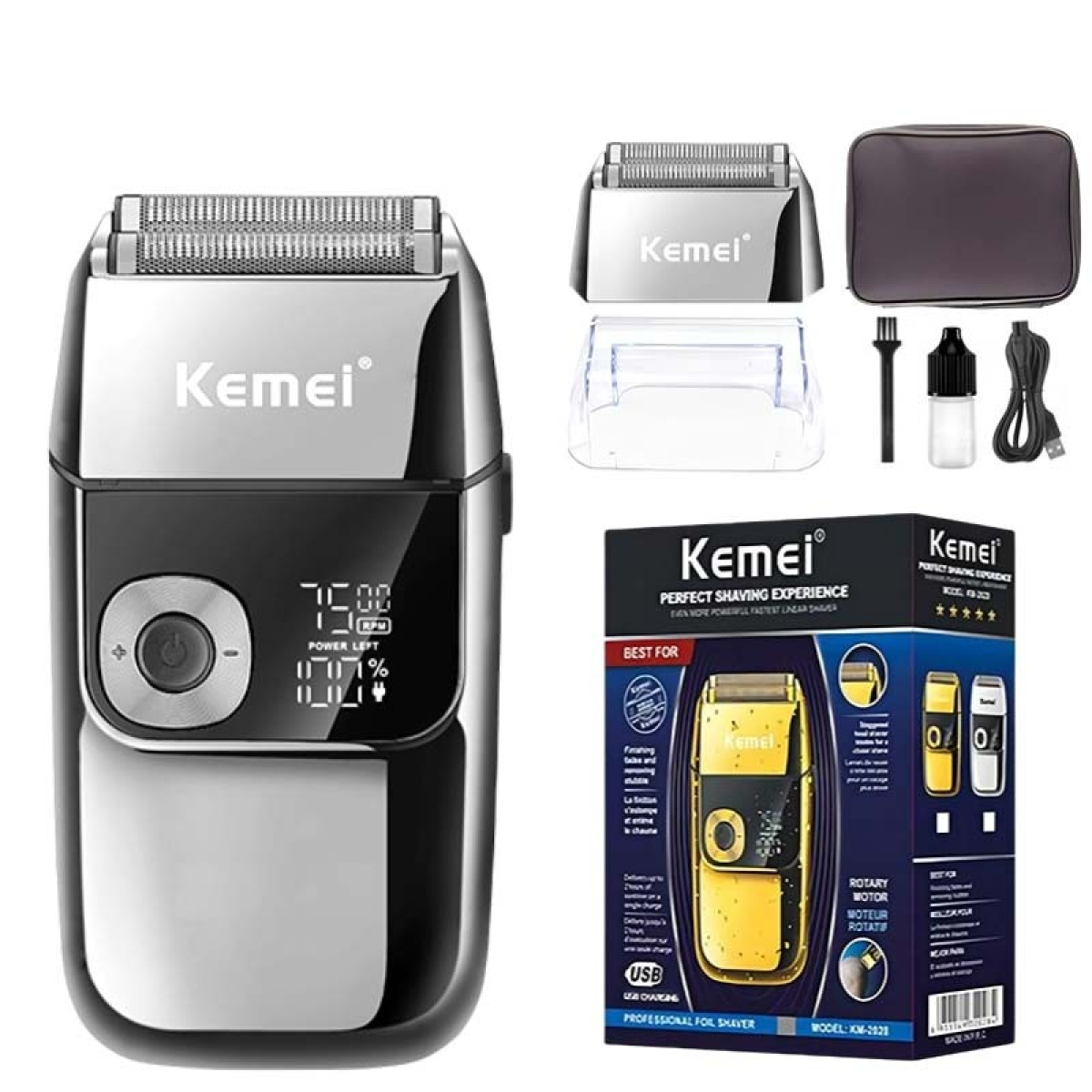 Afeitadora Shaver Kemei KM-2028