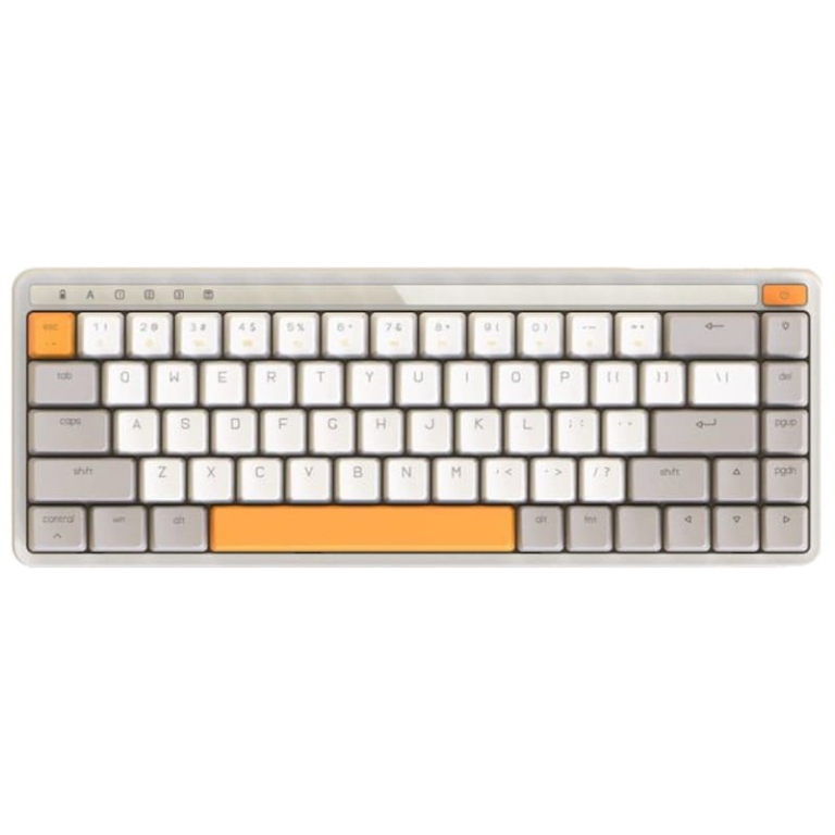 Teclado Mecânico MIIIW ART Series Z680 Switches Gateron Amarelo