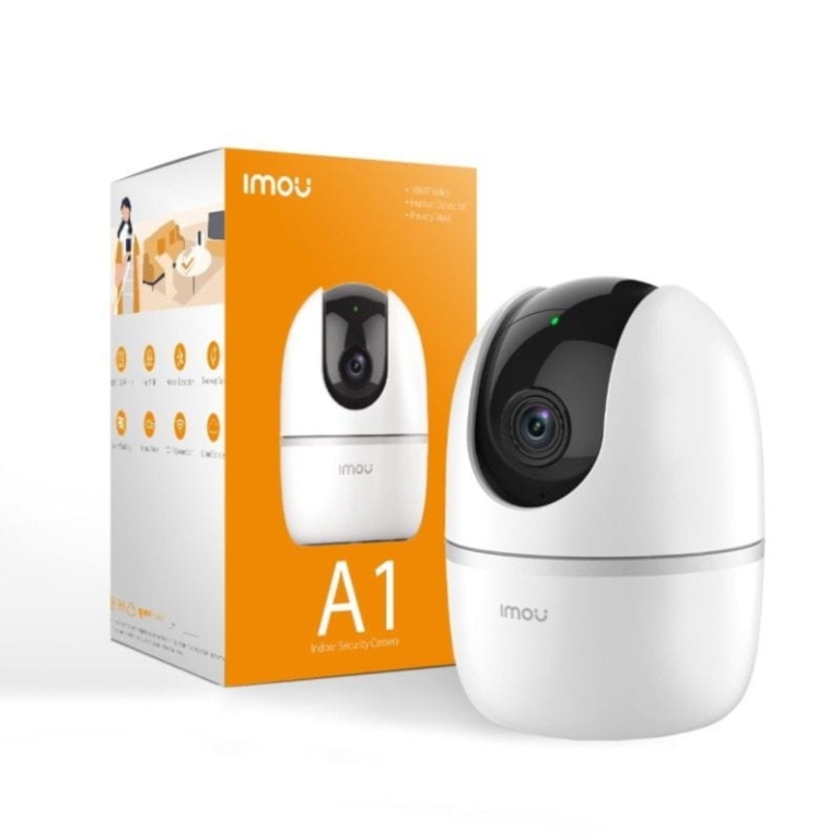 IMOU A1 Visão nocturna 3MP Sensor CMOS Panorâmico – Câmara de segurança