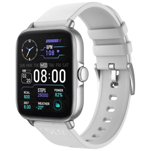 Colmi P28 Plus Com Pulseira de Silicone