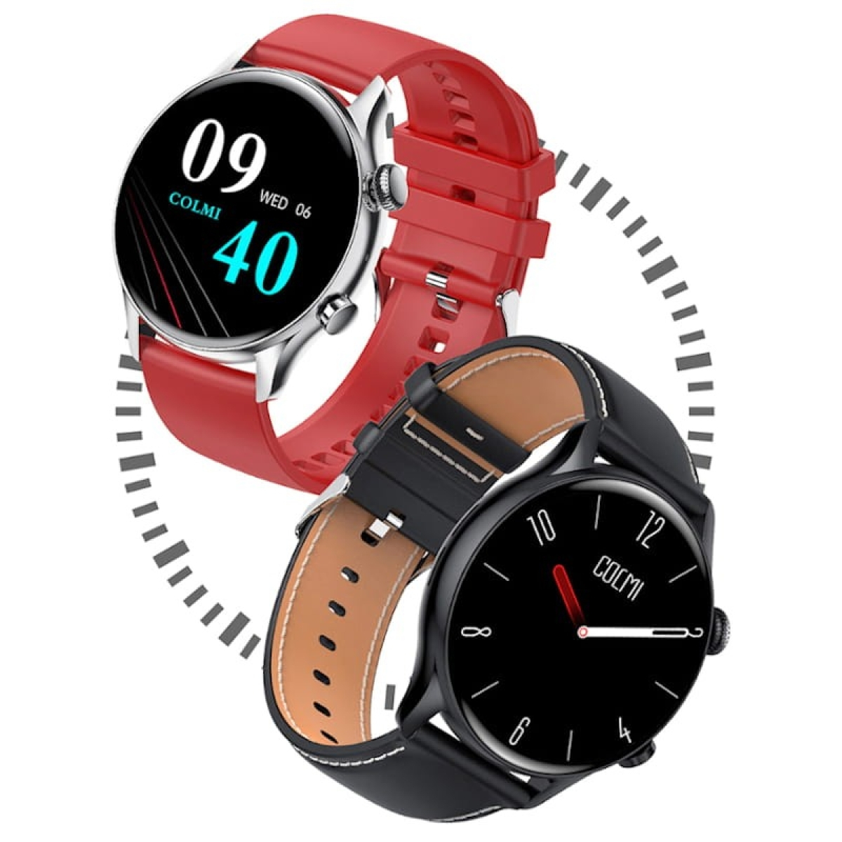 Colmi i30 com Pulseira de Silicone