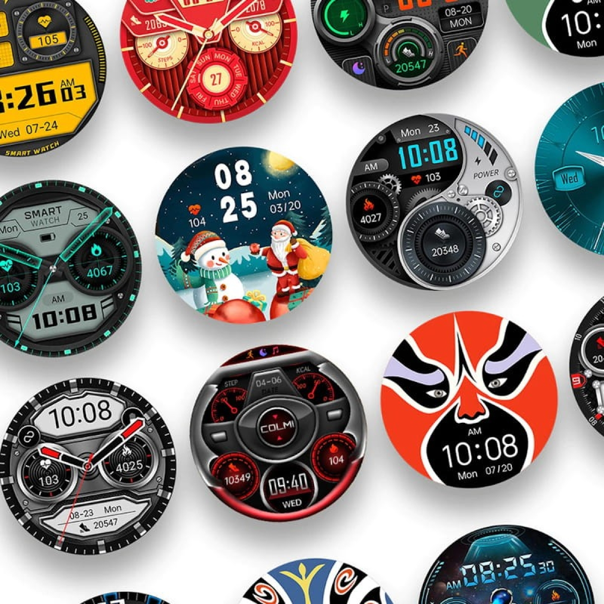 Colmi i30 com Pulseira de Silicone