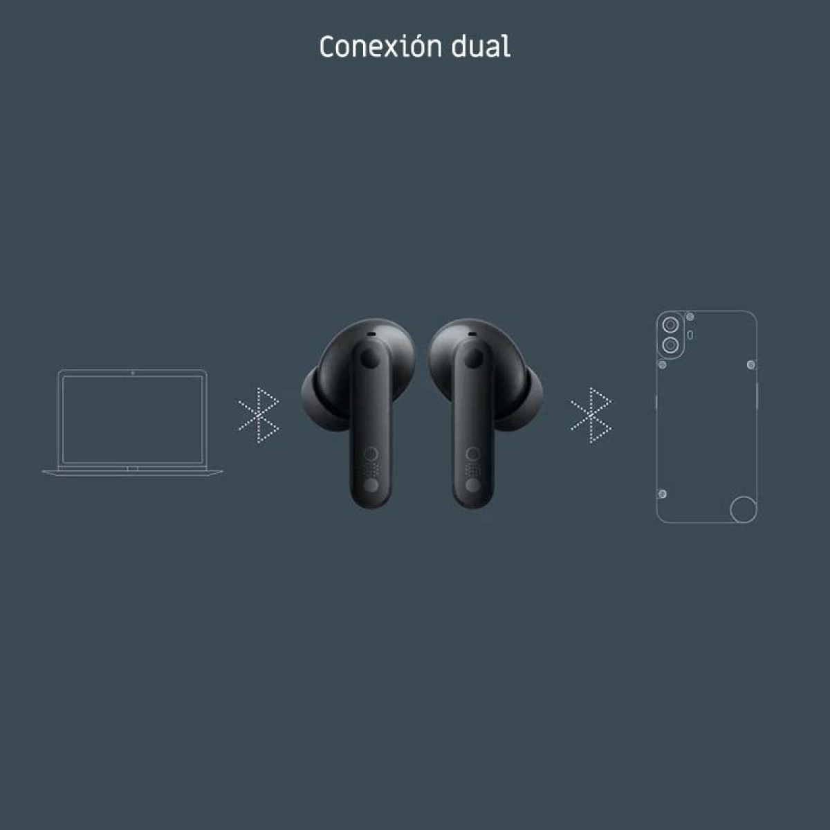 Nothing CMF Buds Pro 2 Escuro com cancelamento de ruído (ANC) – Auriculares Bluetooth