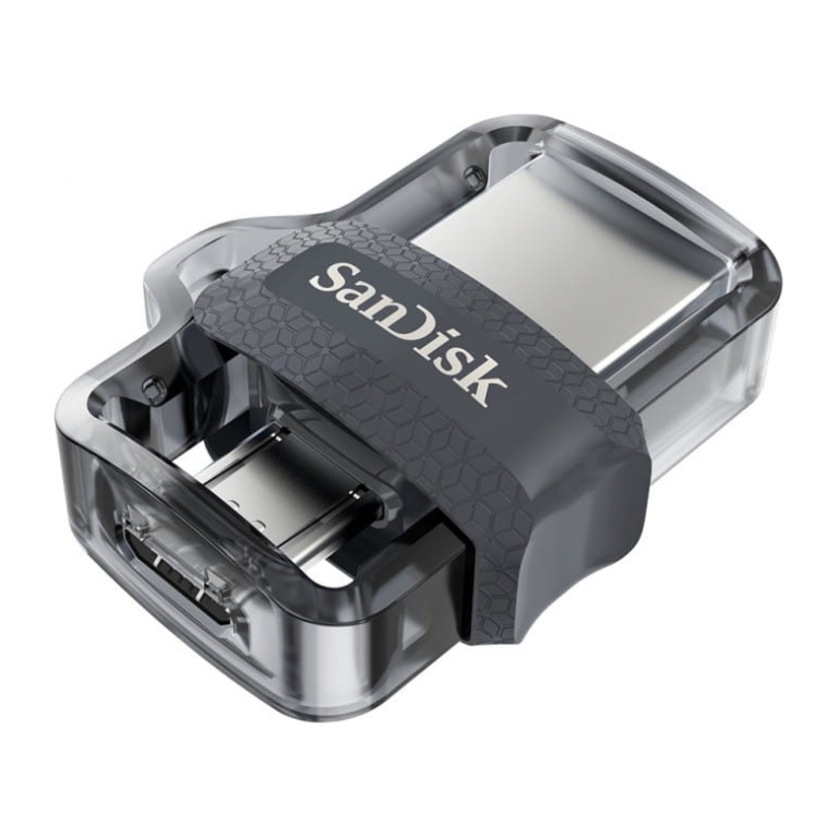 SanDisk Ultra Dual Drive m3.0 32GB USB 3.2/Prata – Unidade Flash USB