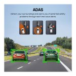 70Mai Kit Dash Cam A510 + Câmara Traseira 70mai RC06 - Câmara para automóvel