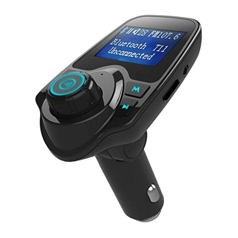 Transmisor FM T11 / Bluetooth MP3 USB
