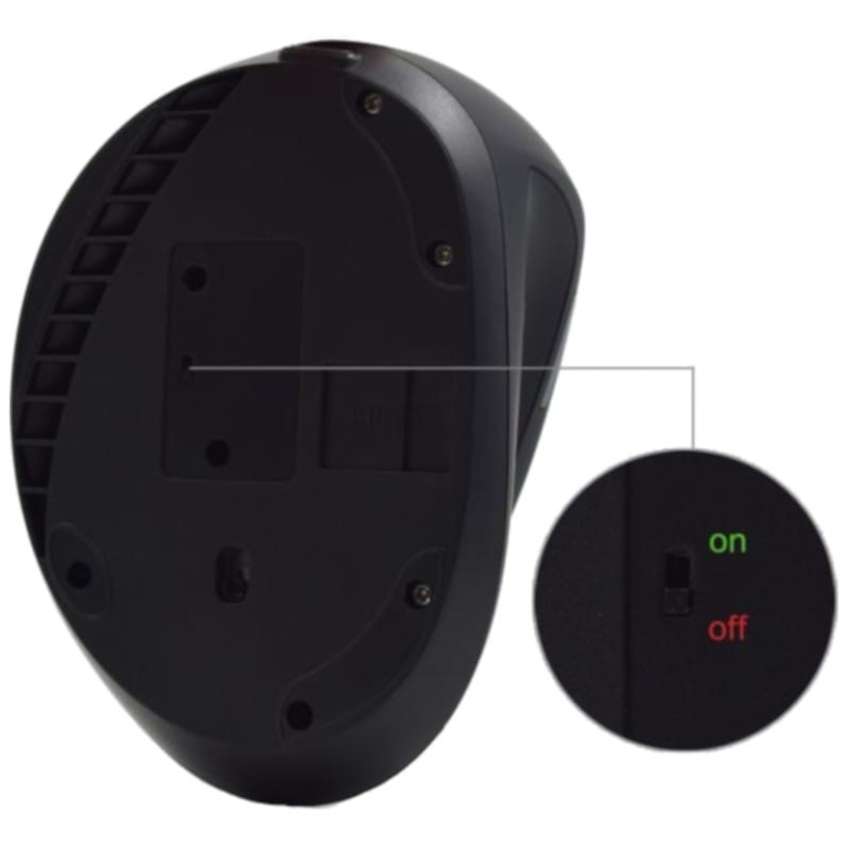 Rato Sem fio EWENT EW3158 Ergonómico -1600DPI