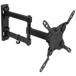 TooQ LP2142TNL-B giratório e inclinável 42″ VESA 200×200 mm – Suporte para TV