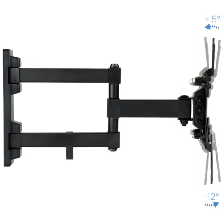 TooQ LP2142TNL-B giratório e inclinável 42″ VESA 200×200 mm – Suporte para TV