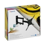 TooQ LP2142TNL-B giratório e inclinável 42″ VESA 200×200 mm – Suporte para TV