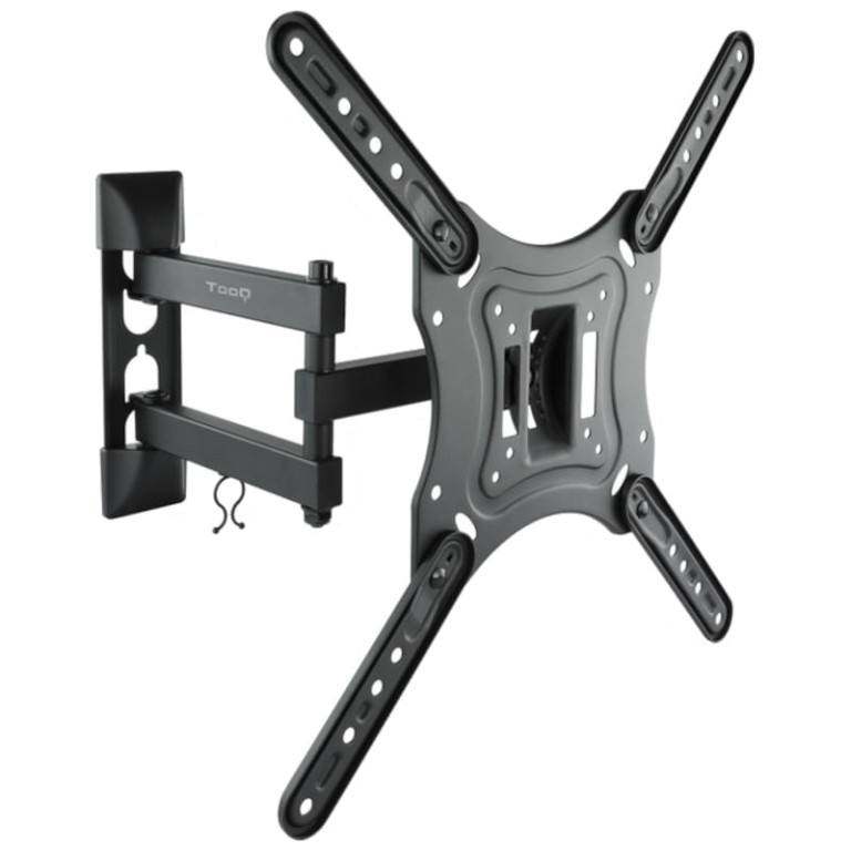 TooQ LP6055TN-B (3 pivôs) giratório e inclinado 23”- 55” VESA 400×400 mm – Suporte para monitor / TV