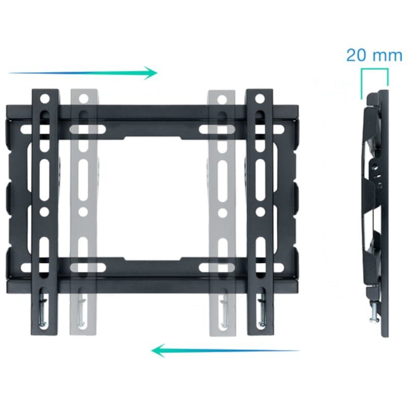 TooQ LP1043F-B Fixo 43″ VESA 200×200 mm – Suporte para TV