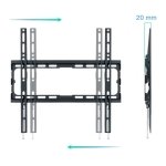 TooQ LP1070F-B Fixo 70″ VESA 400×400 mm – Suporte para TV