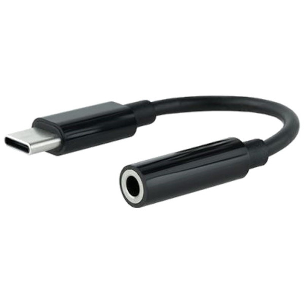 Cabo Adaptador de Áudio Nanocable USB-C para Jack 3,5 11cm