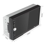 Autorádio 2 DIN 7 “Bluetooth Touch 7012B
