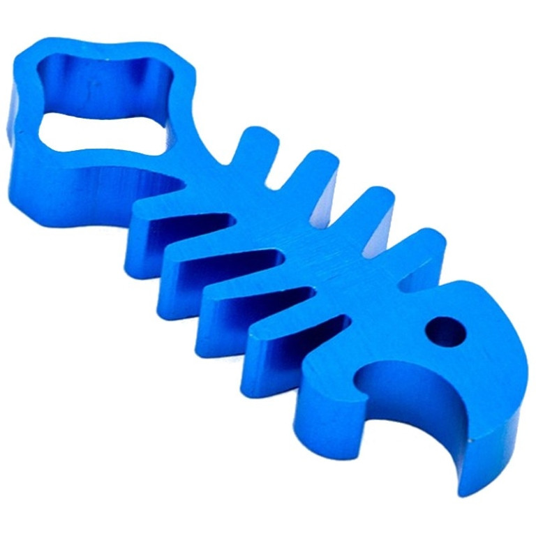 Chave Inglesa Alumínio CNC Estilo Peixe – Acessórios para Câmaras Desportivas
