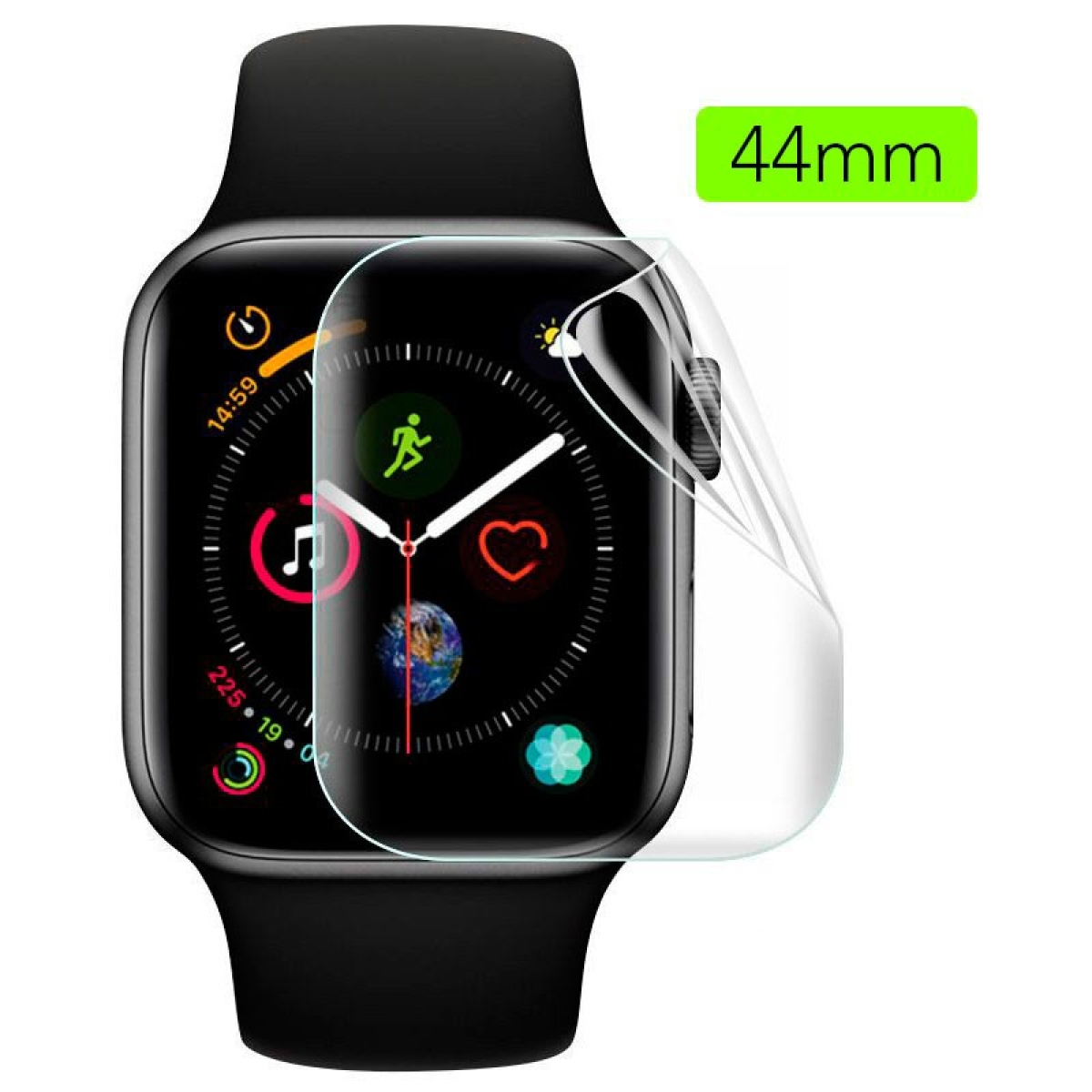 Protetor de Ecrã Apple Watch 44mm – Compatível com Apple Watch 4/5/6/SE