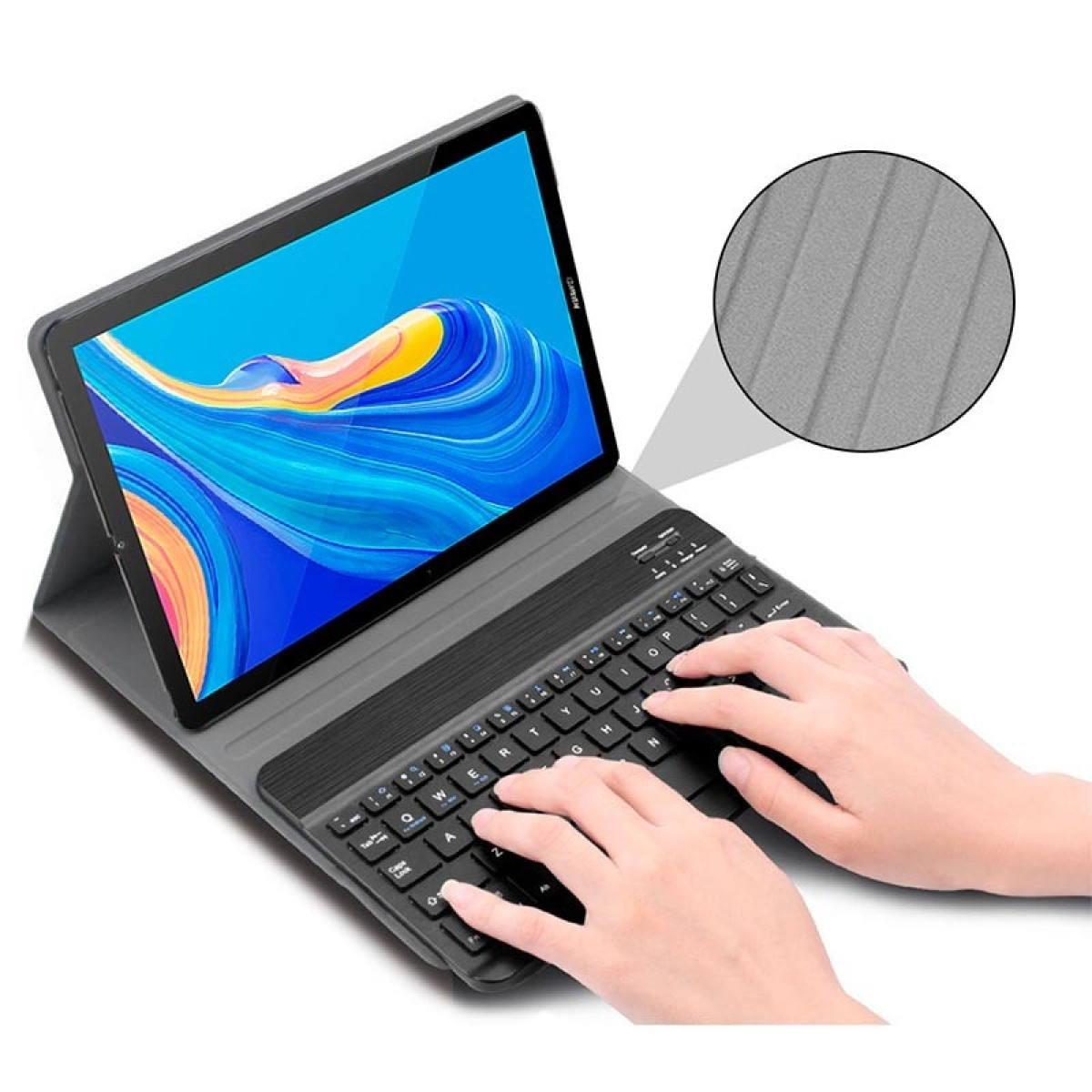 Capa com Teclado Huawei Mediapad M6 8.4