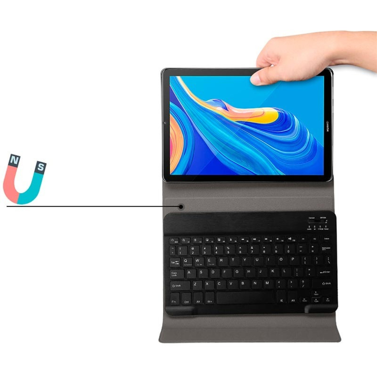 Capa com Teclado Huawei Mediapad M6 8.4