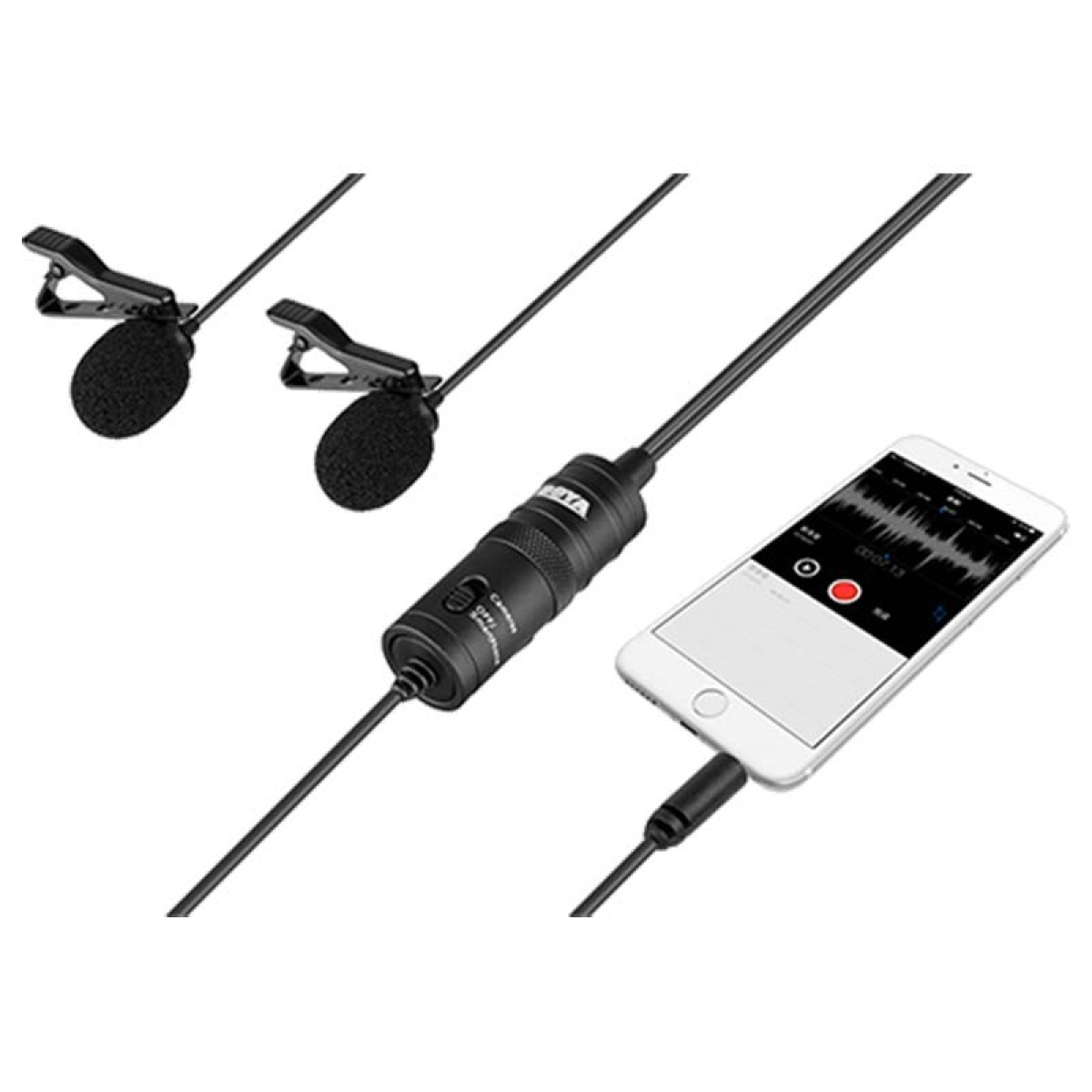 Microfone universal Boya By-M1DM