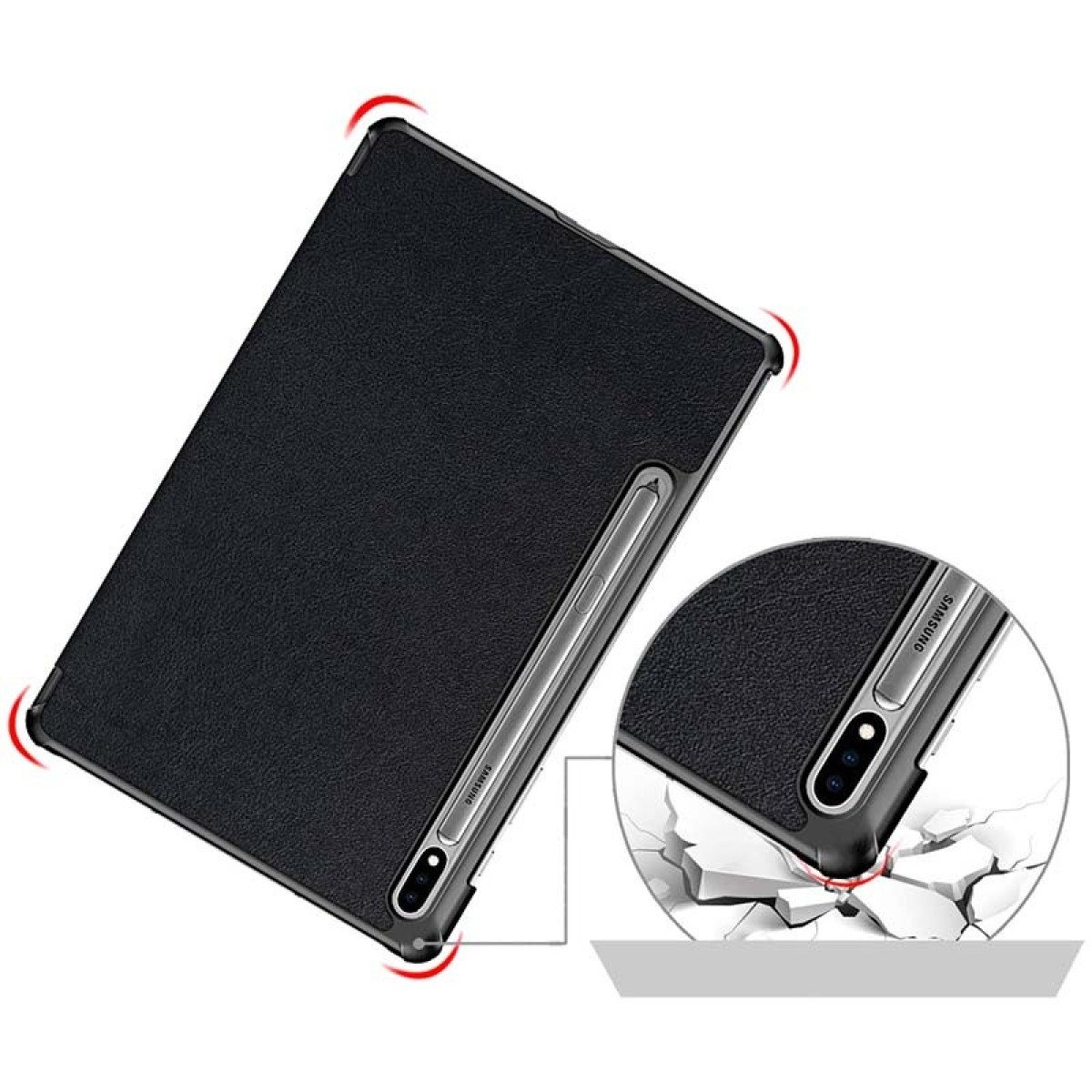 Capa Samsung Galaxy Tab S7+/S8+/S7 FE