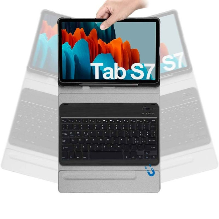 Capa com Teclado Samsung Galaxy Tab S7/S8