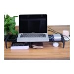 Suporte Elevador para Monitor Hub x4 USB 3.0