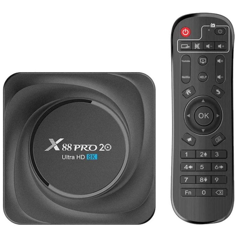 X88 Pro 20 4GB/32GB 4K Android 11 – Android TV