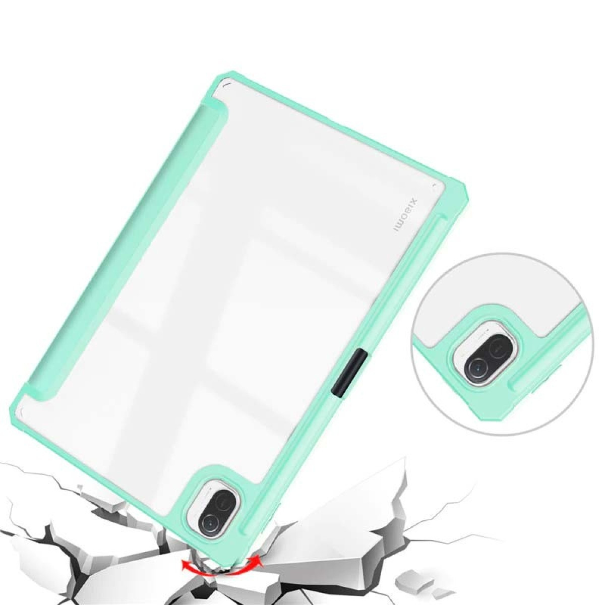 Capa Crystal Xiaomi Pad 5 / 5 Pro Compatível Marinho