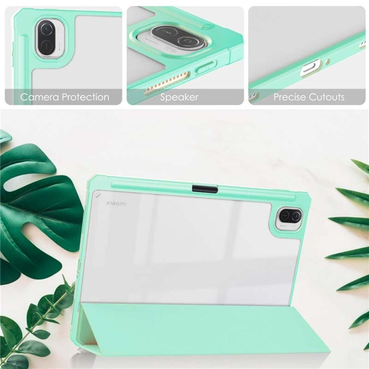 Capa Crystal Xiaomi Pad 5 / 5 Pro Compatível Marinho