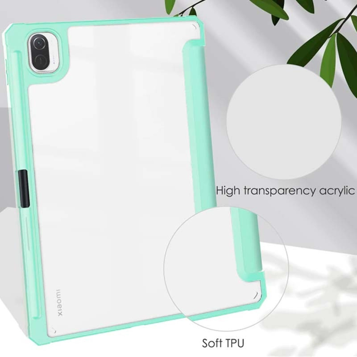 Capa Crystal Xiaomi Pad 5 / 5 Pro Compatível Marinho