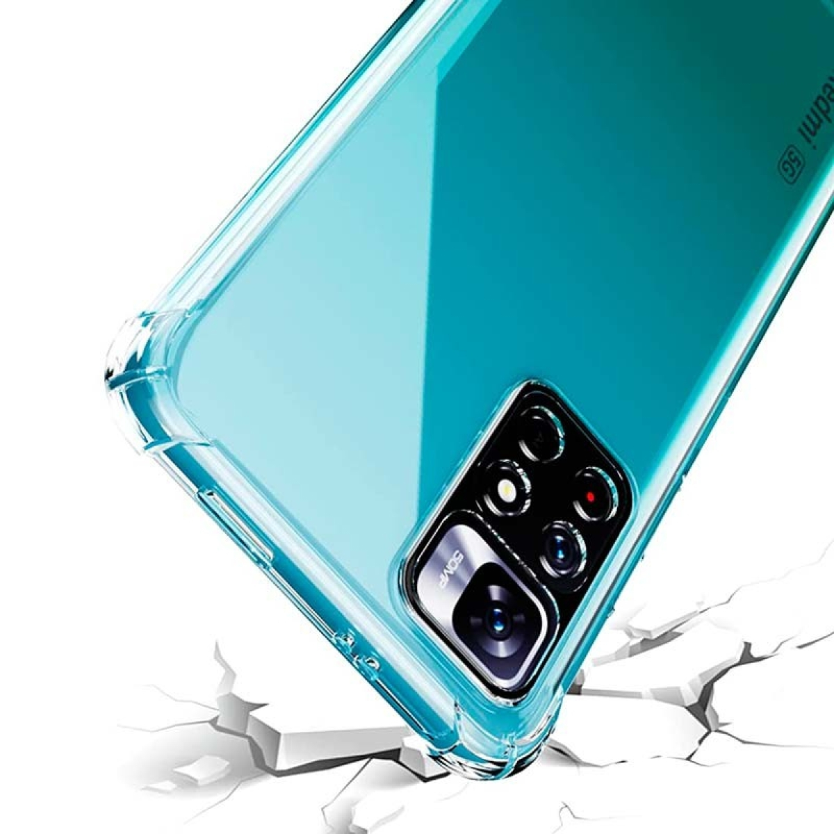 Capa de Silicone Reinforced Xiaomi Poco M4 Pro 5G