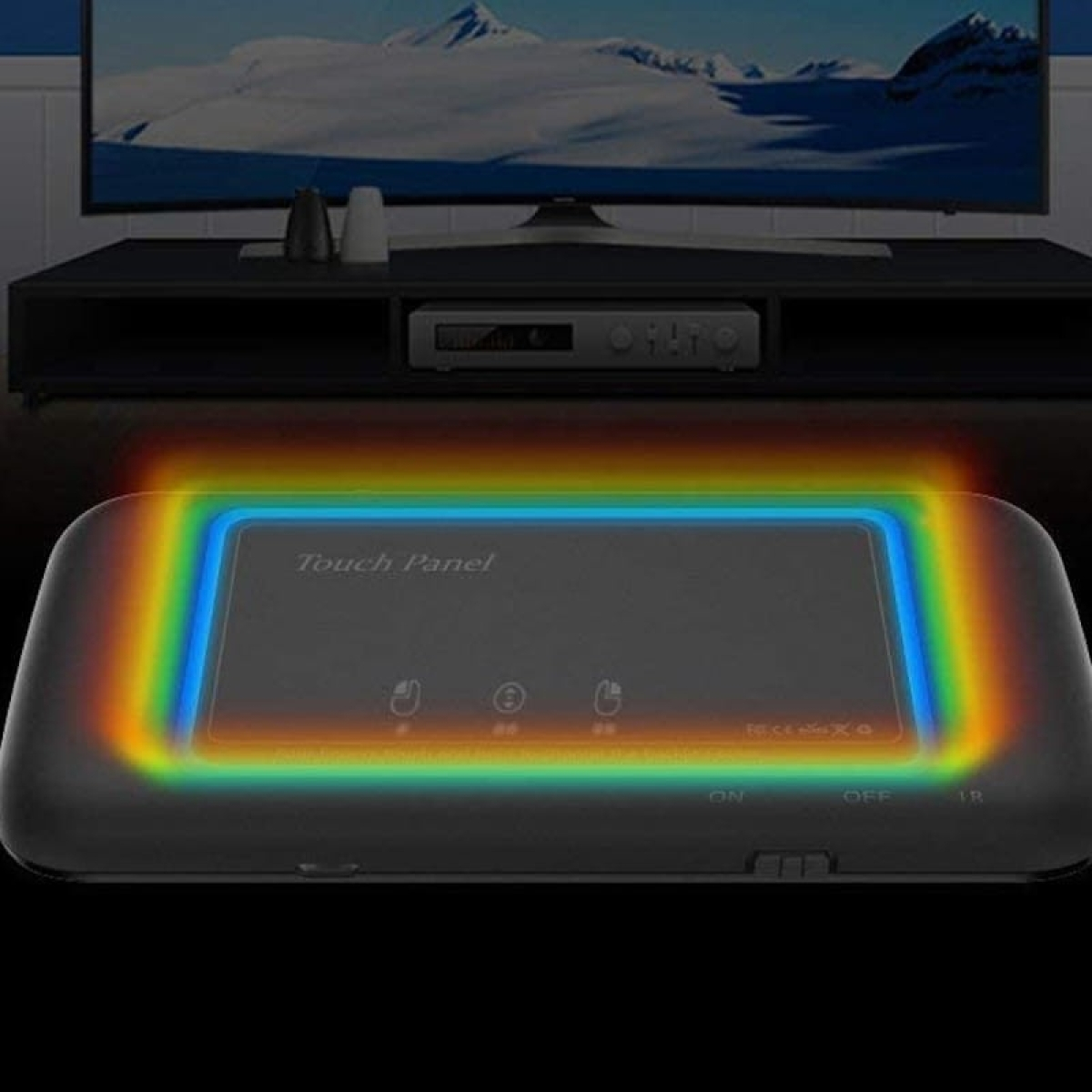 Mini teclado sem fio H20 Retroiluminado