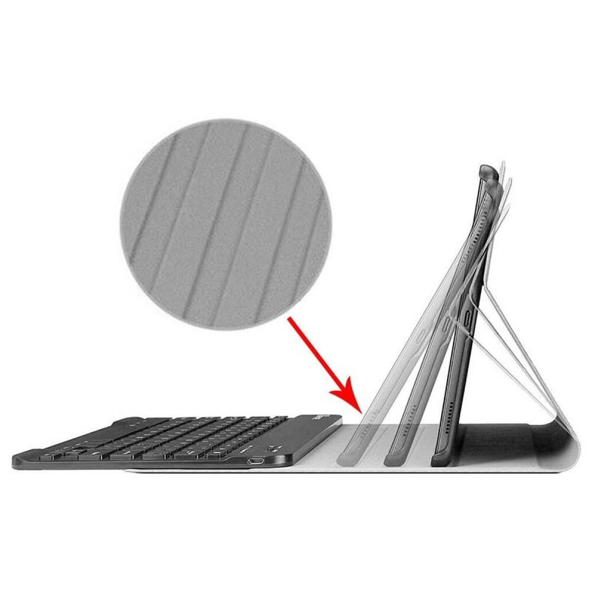 Capa com Teclado Lenovo Tab M10 HD 10.1 (2Gen) X306
