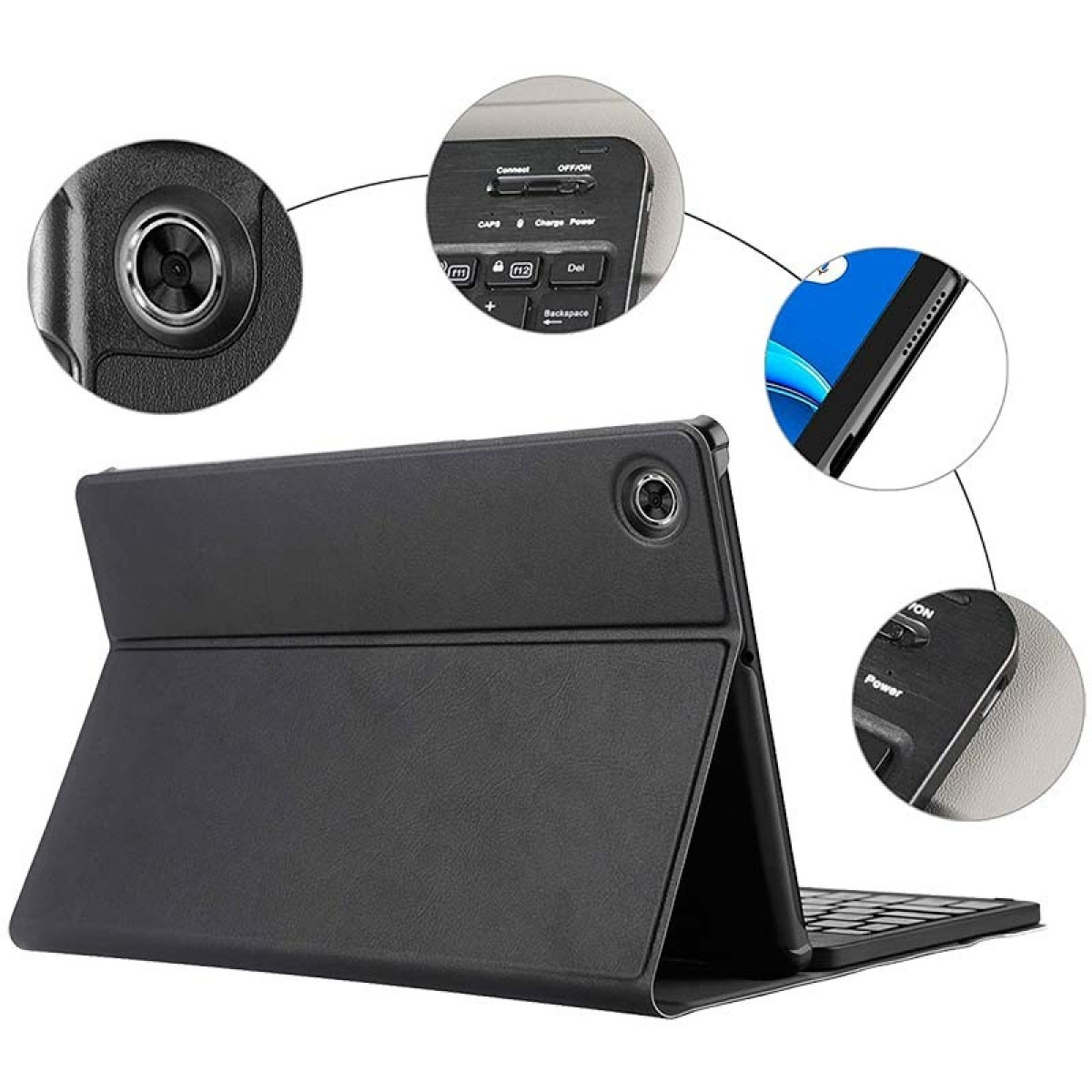 Capa com Teclado Lenovo Tab M10 HD 10.1 (2Gen) X306