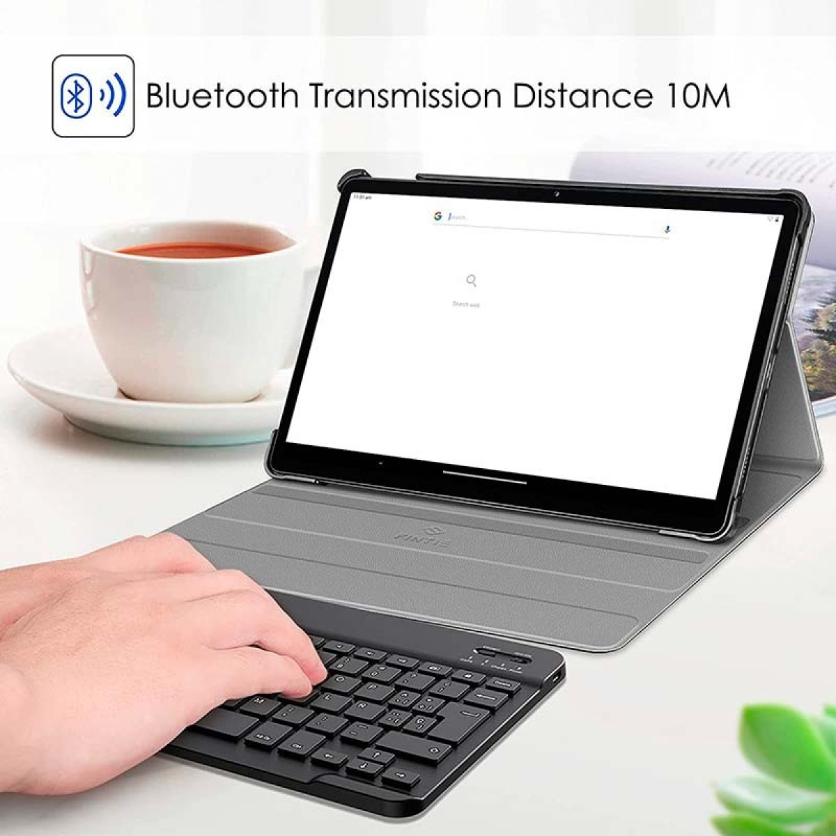 Capa com Teclado Lenovo Tab P11 J606 / P11 Plus J616