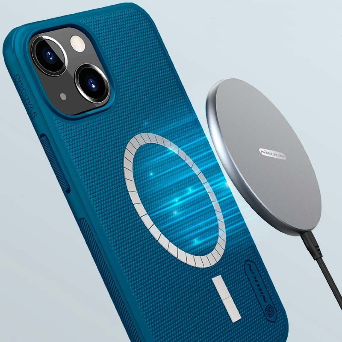 Nillkin Capa de borracha Magnetic Frosted Pro iPhone 13 Mini