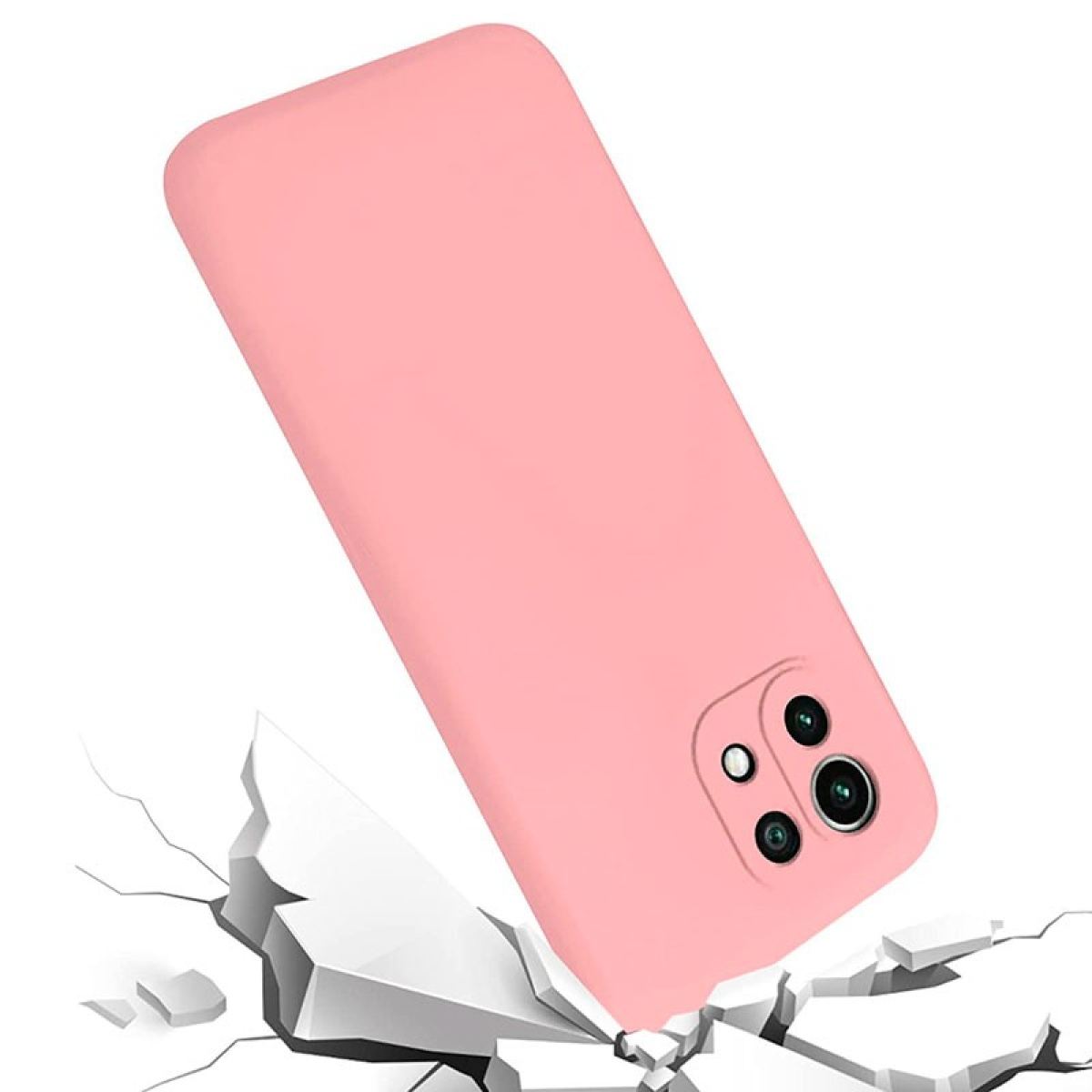 Capa Xiaomi Mi 11 Lite 4G / 5G / 5G NE Square Liquid Premium