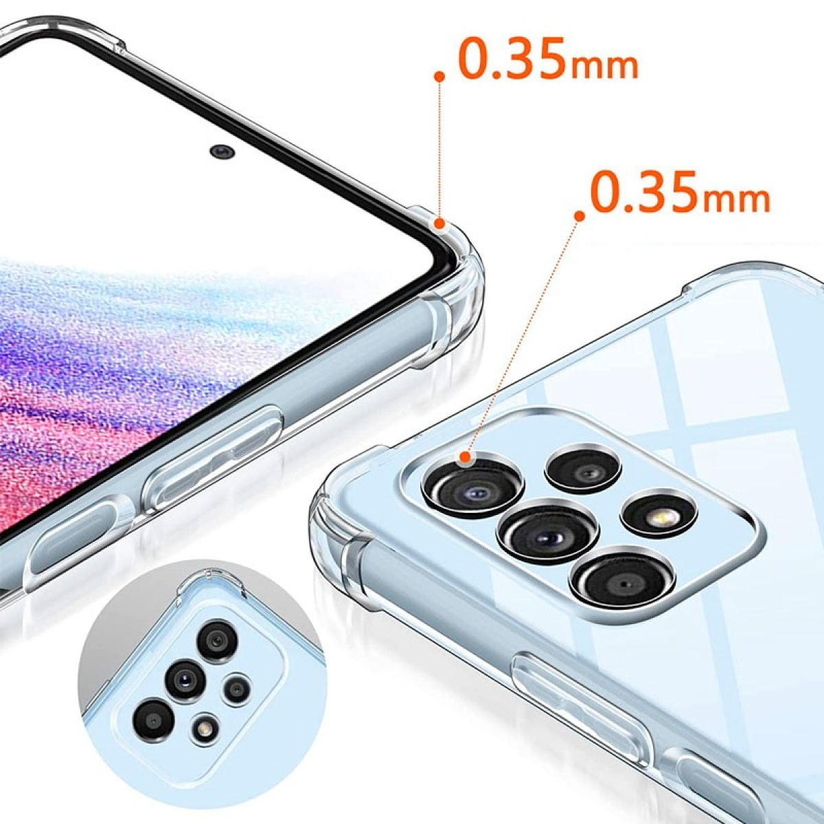 Capa de Silicone Reinforced Samsung Galaxy A53 5G