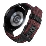 Pulseira Universal Nylon Ajustável 22mm Café para Smartwatch Xiaomi/Amazfit/Samsung/Huawei/Realme/Ticwatch